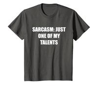 Sarcasmo- Solo Uno De Mis Talentos Camiseta, Niños, Asfalto, 6 años