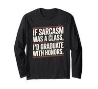 Sarcastic Back to School Humor for Students and Teachers Manga Larga