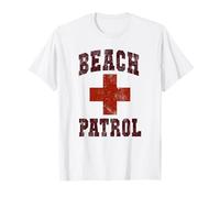 Sarcastic Beach Patrol All Girls Camp Salvavidas Viaje de natación Camiseta