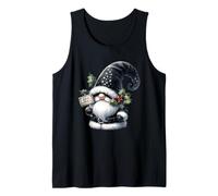 Sarcastic GNOME For Teens and Funny Xmas Holiday Bah Humbug Camiseta sin Mangas