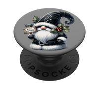 Sarcastic GNOME For Teens and Funny Xmas Holiday Bah Humbug PopSockets PopGrip Adhesivo