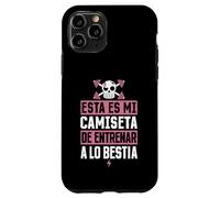 Sarcastic Gym Funny Spanish Inspirational Slang Gym Exercise Carcasa para iPhone 11 Pro