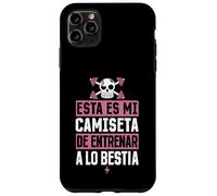 Sarcastic Gym Funny Spanish Inspirational Slang Gym Exercise Carcasa para iPhone 11 Pro Max