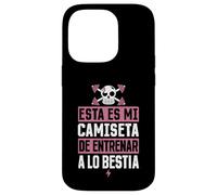 Sarcastic Gym Funny Spanish Inspirational Slang Gym Exercise Carcasa para iPhone 14 Pro