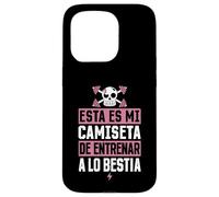 Sarcastic Gym Funny Spanish Inspirational Slang Gym Exercise Carcasa para iPhone 15 Pro