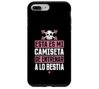 Sarcastic Gym Funny Spanish Inspirational Slang Gym Exercise Carcasa para iPhone 7 Plus/8 Plus