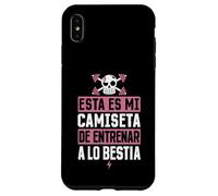 Sarcastic Gym Funny Spanish Inspirational Slang Gym Exercise Carcasa para iPhone XS Max