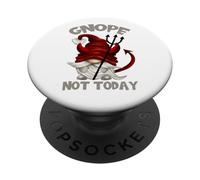 Sarcastic Quote For Teen Girls Women Men Funny Devil GNOME PopSockets PopGrip Adhesivo