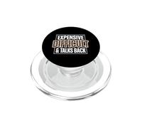 Sarcástico Caro Difícil Conversaciones Volver Diciendo PopSockets PopGrip para MagSafe