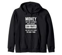 Sarcástico Diciendo Dinero Compra Felicidad Pero Piezas Sudadera con Capucha