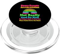 Sarcástico Diciendo Persona Algunas Personas Son como Slinkies Adulto PopSockets PopGrip para MagSafe
