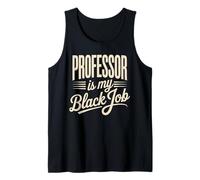 Sarcástico Diciendo Que el Profesor es mi Carrera Secreta Mujeres Hombres Camiseta sin Mangas
