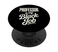 Sarcástico diciendo que el profesor es mi carrera secreta Mujeres Hombres PopSockets PopGrip Adhesivo