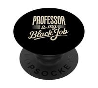Sarcástico Diciendo Que el Profesor es mi Carrera Secreta Mujeres Hombres PopSockets PopGrip Adhesivo