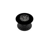 Sarcástico Diciendo Que la Rabia Consume Gatito Divertido PopSockets PopGrip Adhesivo
