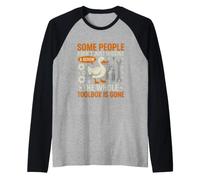 Sarcástico Divertido Diciendo Que Algunas Personas No Están Desaparecidas Camiseta Manga Raglan
