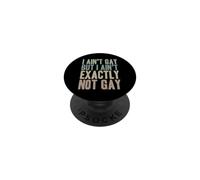 Sarcástico Gracioso No Soy Gay Pero No Soy Exactamente No Gay PopSockets PopGrip Adhesivo