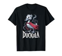 Sarcástico Halloween Count DUCKULA Farm Duck Horror Chicken Camiseta
