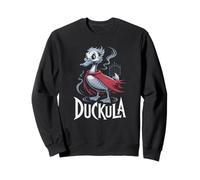 Sarcástico Halloween Count DUCKULA Farm Duck Horror Chicken Sudadera