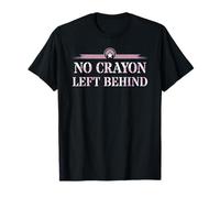 Sarcástico NO CRAYON DEJADO TRAS Orgulloso Cuerpo Militar Camiseta