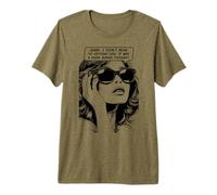Sarcástico Perdón por Ofenderte Gran Bono Retro Pop Art Girl Camiseta Premium