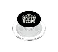 Sarcástico Tu Opinión No Fue Mi Receta Diciendo PopSockets PopGrip para MagSafe