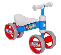 sarcia.eu Bicicleta sin Pedales de 4 Ruedas, Ligera, de Metal, Primera Bicicleta, correpasillos 1+ (Marvel Spidey Azul)