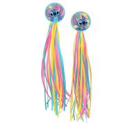 sarcia.eu Cintas Decorativas con Flecos para el Manillar de Bicicletas, patinetes, Juego 2 Unidades (Lilo Stitch)