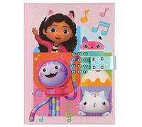 sarcia.eu Diario secreto con código, cuaderno musical para niñas, cuaderno interactivo A5 (Gabby's Dollhouse)
