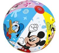sarcia.eu Disney, Pelota Hinchable de Playa para NIÑOS, Pelota Grande para Piscina de 51 cm (Mickey Mouse)