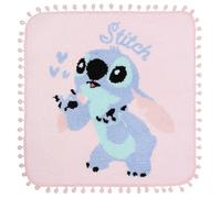 sarcia.eu Disney Stitch Alfombra Cuadrada, Rosa, Antideslizante 60x60cm
