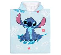 sarcia.eu Disney Stitch Toalla de Piscina para niños, Poncho DE Secado RÁPIDO con Capucha para niños, 100% ALGODÓN 50x115 cm Oeko-Tex (G)