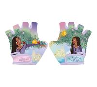 sarcia.eu Disney Wish ASHA Guantes Protectores para niños para Bicicletas y patinetes, Cierres de Gancho y Bucle, para niñas (Disney Wish ASHA)