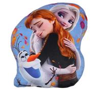 sarcia.eu Frozen Anna Elsa Olaf Suave Cojín Decorativo, Ornamental, Velour con Forma para la habitación de un niño 29x34cm Oeko-Tex (D)