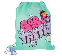 sarcia.eu Gabby’s Dollhouse Bolsa de zapatos para EDUCACIÓN FÍSICA, bandolera escolar para niñas 32x38 cm Bolsa de Gimnasia infantil Mochila con Cordón Bolsa de deporte niño niña (Gabby’s Dollhouse)