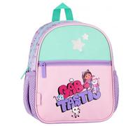 sarcia.eu Gabby’s Dollhouse Mochila pequeña para niñas, de guardería, de VIAJE con reflectores 26x23x9 cm (Gabby B)