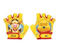sarcia.eu Guantes de Ciclismo para niños, para Bicicletas y patinetes, para niños, Cierre de Gancho y Bucle (Disney Winnie The Pooh)
