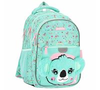 sarcia.eu Koala Turquesa Mochila REFORZADA escolar con reflectores, 1 compartimento + 2 bolsillos 40x29x20cm, 23 l (Koala turquesa)