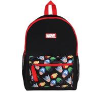sarcia.eu Mochila escolar, mochila escolar negra para niño, para EXCURSIONES (Avengers Marvel, 39x29x10 cm)