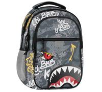 sarcia.eu Mochila escolar rígida para niño, reflectantes, cuatro compartimentos, 24l (Tiburón, 24L)