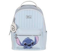 sarcia.eu Mochila juvenil de piel sintética, mochila urbana femenina con gran capacidad (Stitch, 24x10x34cm)
