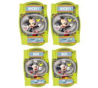 sarcia.eu Protectores para Rodillas y Codos para Bicicleta, Patinete y Patines (Mickey Mouse)