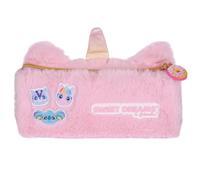 sarcia.eu Sweet Dreams Unicornio, Estuche de Peluche para niñas, Redondo, Bolsa para Material Escolar 20x8x8cm (Unicornio)