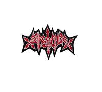 Sarcofago Thrash Und Black Metal Band_1 parche patch bordado con logotipo para planchar de hierro en apliques