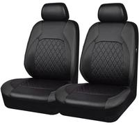 SARCX 9 Piezas Cuero Funda Asiento Coche para Jeep Grand Cherokee I (ZJ,ZG) 1993-1998, Impermeables Juegos De Cubreasientos Interior Accesorios,A/Black