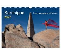 Sardaigne Les paysages et le nu (Calendrier mural 2027 DIN A3 vertical), CALVENDO calendrier mensuel