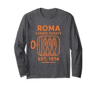 Sardina Roma Conservas Sociedad Pescado Vintage - Mediterráneo Manga Larga