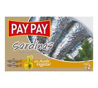 Sardinas En Aceite De Girasol Pay-Pay 120G.