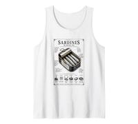 Sardinas En Aceite De Oliva Anatomía De Un Humilde Tesoro Camiseta sin Mangas