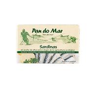 Sardinas en aceite de oliva extra virgen de agricultura ecológica lata 120 g